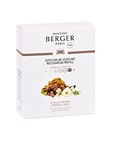 Maison Berger Set of 2 Oriental Star ceramic refills